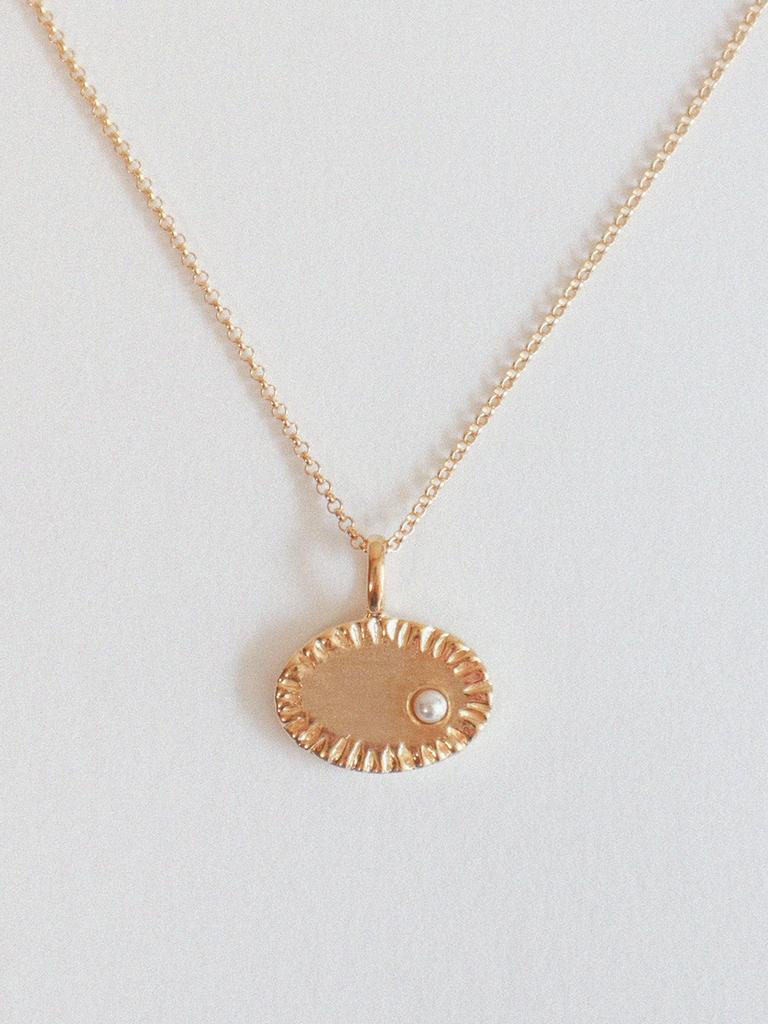 Oudstudio Pleated Necklace_Gold