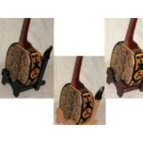 Very Convenient Folding Stand for Okinawa Amami Sanshin (black)