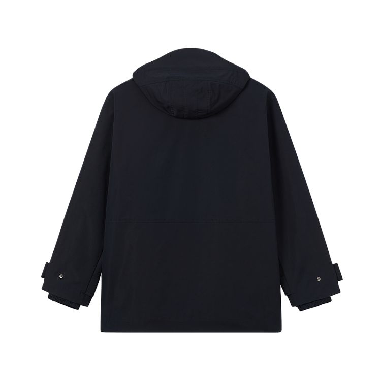 LACOSTE Jackets Men's Detachable Hood Moderate Straight Fit BH9049