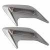 1 pair Hood Auto Shark Gill Air Inlet Simulation Side Vent Car Stickers