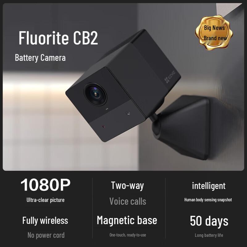 Ezviz CB2 1080P Battery-Powered Wi-Fi Camera