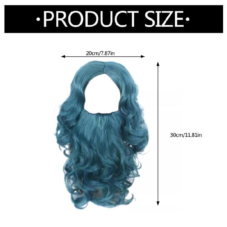 Борода и парик Санта-Клауса Набор аксессуаров для костюма Санты на Рождество, день рождения ребенка