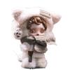 Для Skullpanda Sp Наряд Легкое Плетение Сад Зимнее Движение Винил/Плюшевая Одежда Для Куклы Поколения 2 Не Включено