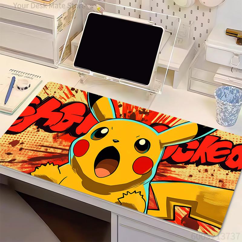 Mouse pad gaming accessories Computer keyboard gamer Designed specifically for esports Gamer Cabinet PPokemon Pikachu Mousepad