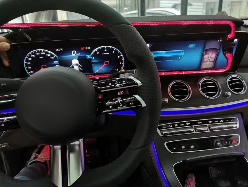 Обновление подсветки салона E-Class: Подсвечиваемая крышка вентиляционного отверстия и 4D вращающийся твитер для Mercedes-Benz