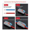 Universal Quick Terminal Block Push-in Wiring Cable Connection New Quick Wire Connectors