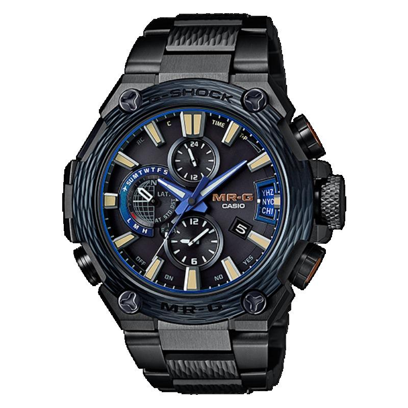 Casio Мужские кварцевые часы с водозащитой 200M и ударопрочностью MRG-G2000HT-1A