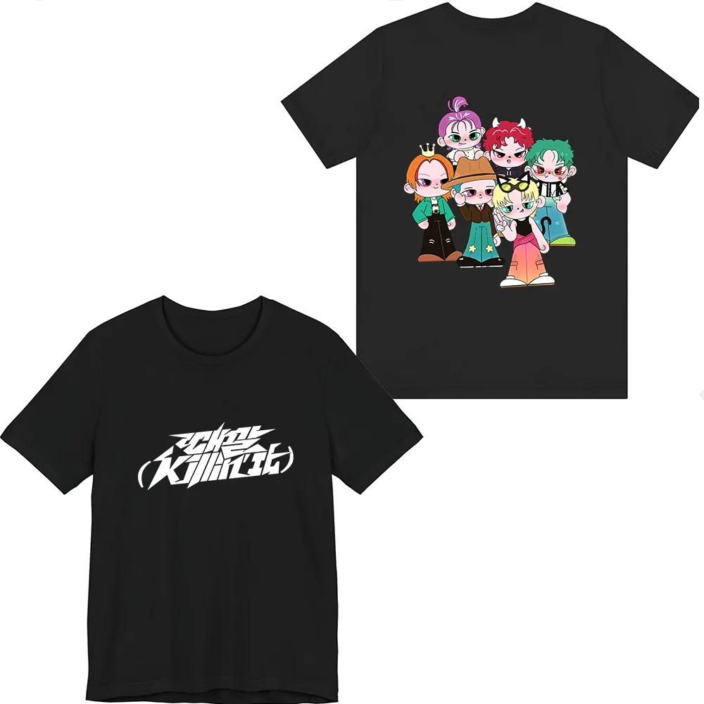 P1Harmony T Shirt Casual Cotton Tee KPop Fashion Letter Print TShirt Unisex Women Trend High Quality Short Sleeve Tshirt Tops