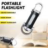Flashlight Keychain USB Charging Hook 200 Lumen Ultra Bright Portable Emergency Flashlight Suitable for Camping, Hiking, Home,  Essential for Hiking