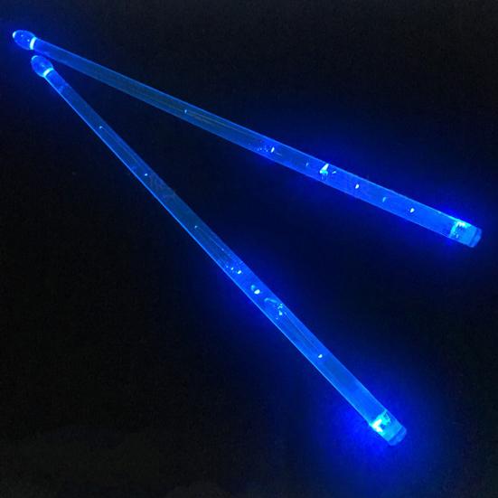 LED Light Up Drumsticks Rechargeable Glow In The Dark Drumsticks with 15