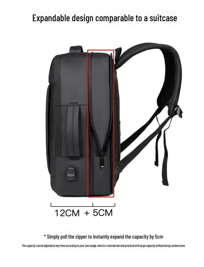 Новый вместительный рюкзак для путешествий и бизнеса для студентов колледжей — простой, повседневный и универсальный