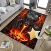 Blue Dragon Holding Stars Office Rug Chair Mat, Entryway Carpet, Suitable for Front Door, Bedroom, Living Room, Desk, Holiday Gift