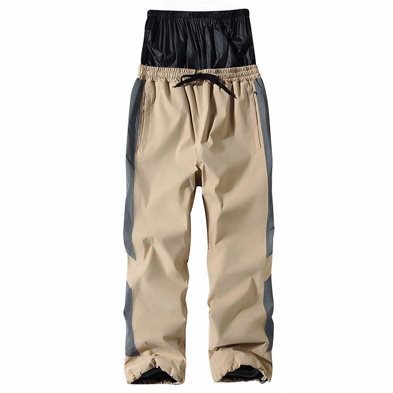 Мужские и женские зимние спортивные лыжные штаны на открытом воздухе, ветрозащитные водонепроницаемые штаны для сноуборда для женщин и мужчин, теплые дышащие лыжные штаны