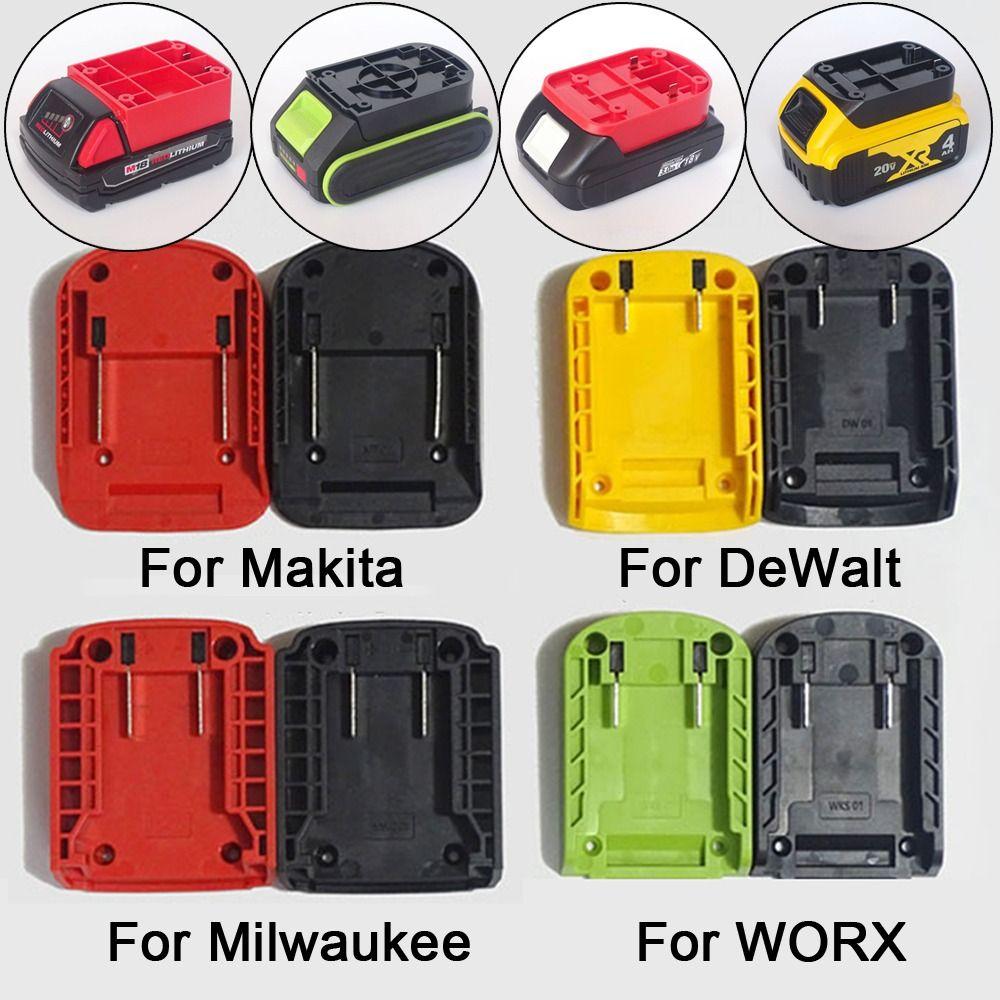 Portable Battery Connector for Makita/DeWalt/WORX/Milwaukee 18V Lithium Battery