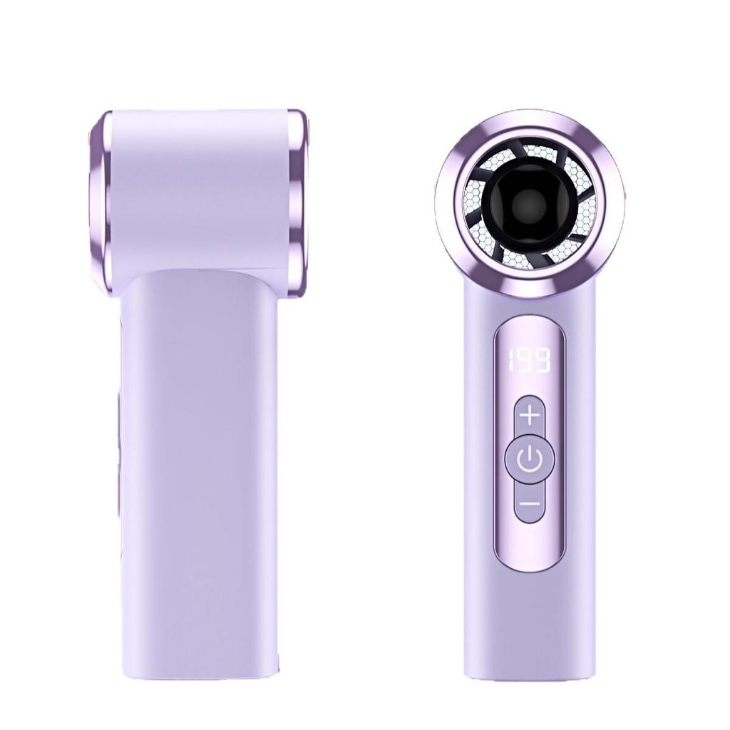Portable Turbo Handheld Fan: High-Speed, USB Rechargeable with Long Battery Life for Outdoor Use