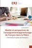 Книга Realite Et Perspectives De L'enseignementapprentissage Du Francais Dans La Filiere