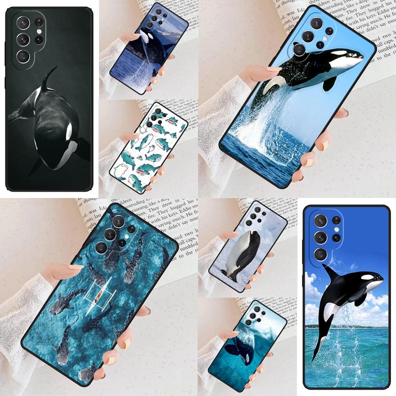 Новинка Чехол для телефона Косатка для Samsung Galaxy S26 Ultra S25 S24 S23 S22 S21 S20 Note10