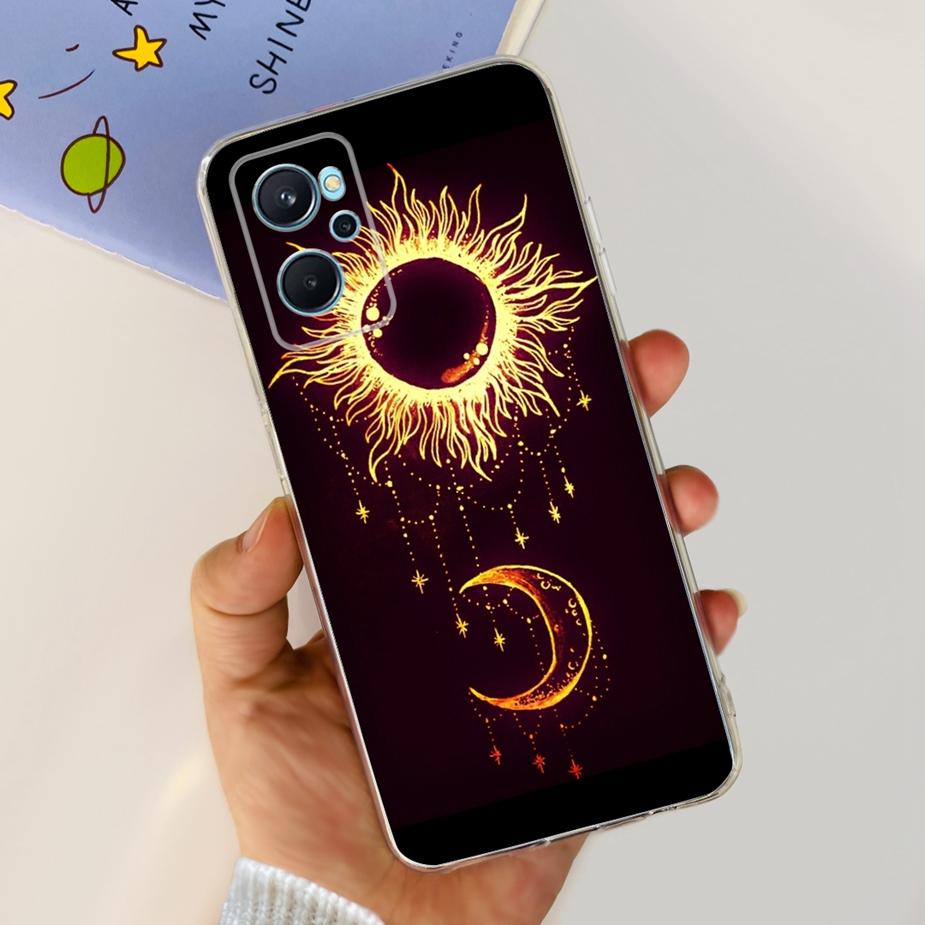Чехол для Realme 9i RMX3491 Новый модный окрашенный чехол Прозрачный силиконовый мягкий ТПУ чехол для телефона Для Realme 9i 5G RMX3612 Realme9i Fundas