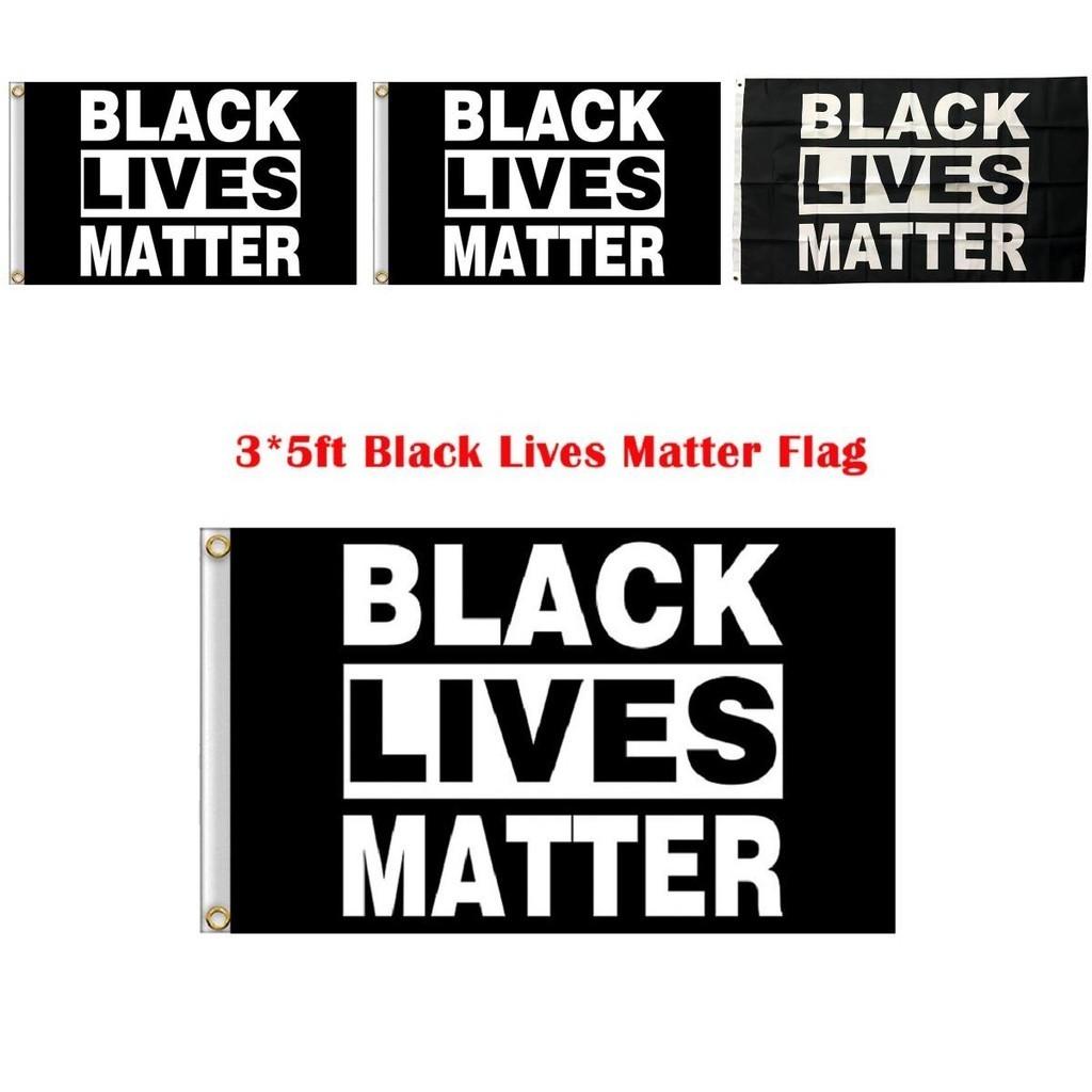 Яркий флаг Black Lives Matter размером 3x5 футов, изготовленный из легкого и прочного полиэстера