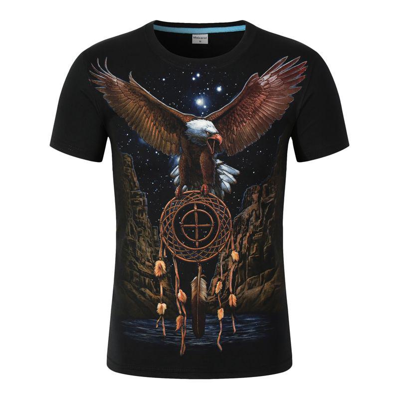 Футболка с 3D принтом «Пламя Феникса», летние повседневные мужские и женские топы с короткими рукавами большого размера