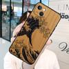 Wolf Bike Butterfly Wood Phone Case For iPhone 13 12 Mini 11 Pro Max SE 2020 6 7 8 Plus X XS Max XR Cover Shell