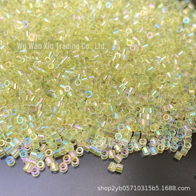 «1,6 мм прозрачные фантазийные старинные бусины для самодельных украшений с кисточками и вышивки»