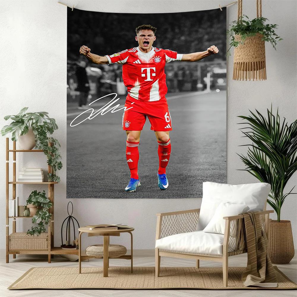 Bayern Munich Wall Decor Tapestry Art For Pet Memorial Birthdaywedding Party Backdrop Family Gift