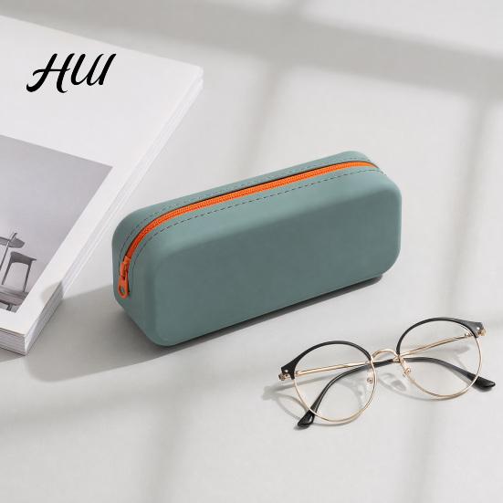 Solid Color Pen Case Silicone Pencil Case, Soft Bag, Makeup Pouch, Cosmetics Storage Pouch Stationery Bag for Students, School Supplies One-piece