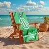 1pc Saint-Etienne Beach Towel, Comfortable and Thick, and Swimming/Bath/Picnic/Camping Towel, Suitable for Seaside Beaches