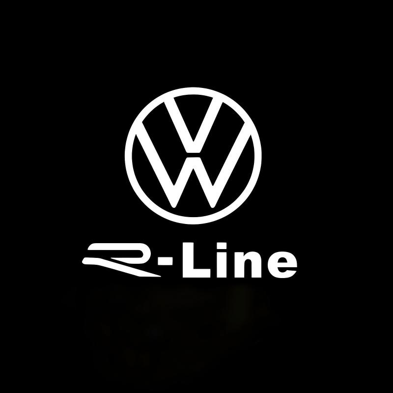 SVLHP1 HD For VW Passat CC B6 B7 B8 B9 Touareg Golf 5 6 7 Jetta MK6 MK7 GTI R line GTI LED Car Door Projector Welcome Light Accessories b10