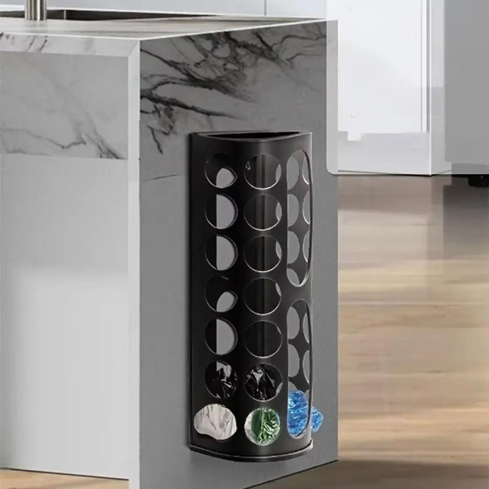 Plastic Trash Bag Holder Stackable Garbage Bag Dispenser Home Organization