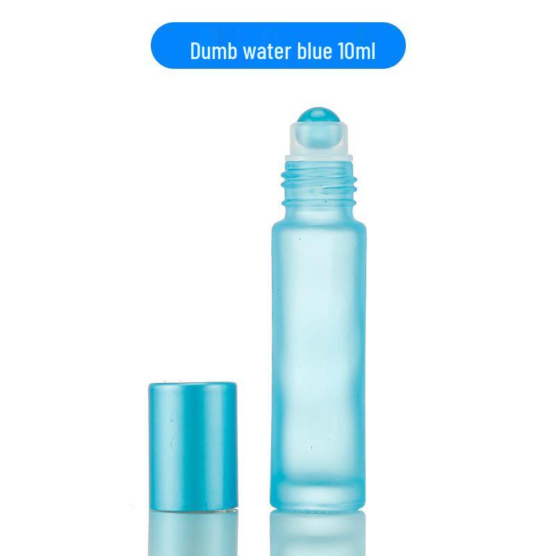 Матовый флакон роллер из белого хрустального стекла для эфирных масел