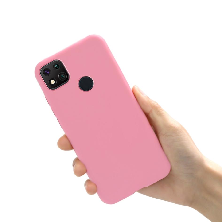 Для Xiaomi Redmi 9C NFC 10A 10C силиконовый конфетный ТПУ простой чехол для телефона Redmi 10C 9A 10A 9C nfc чехол Fundas