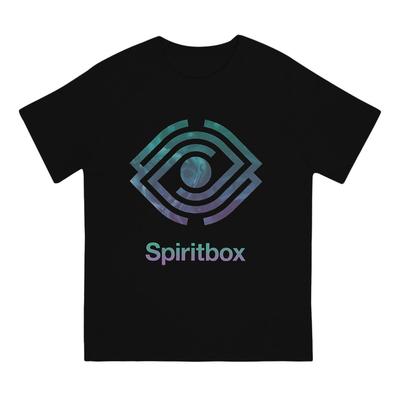 Креативная футболка Spiritbox для мужчин Вечный синий Круглый вырез Чистый хлопок Футболка Отличительный подарок Одежда Уличная одежда