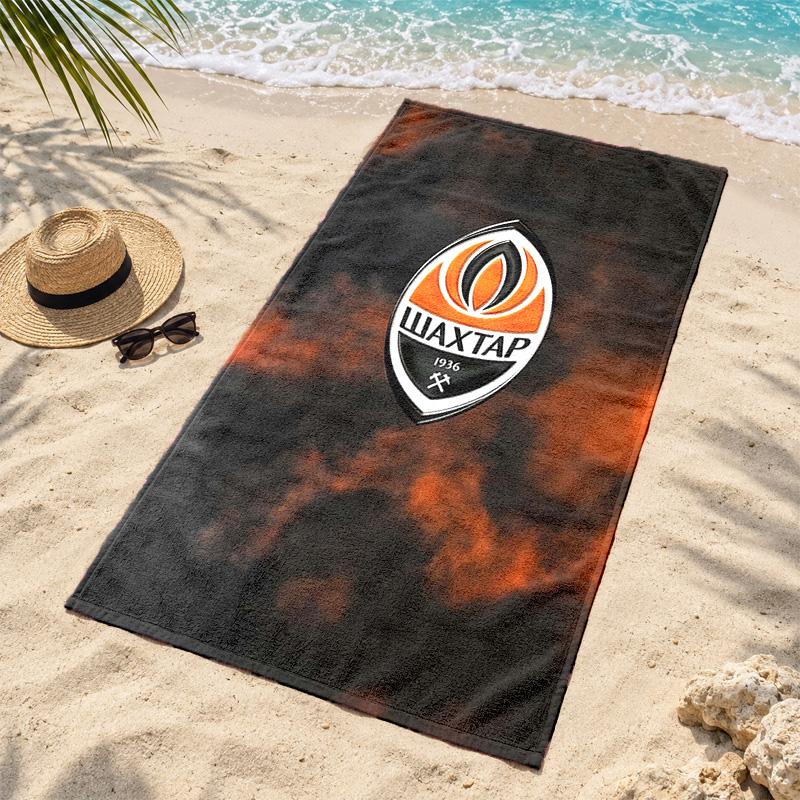 FC Shakhtar Donetsk Microfiber Beach Towel Quick Dry Sand Free Lightweight Beach Towels for Travel Swimming Camping