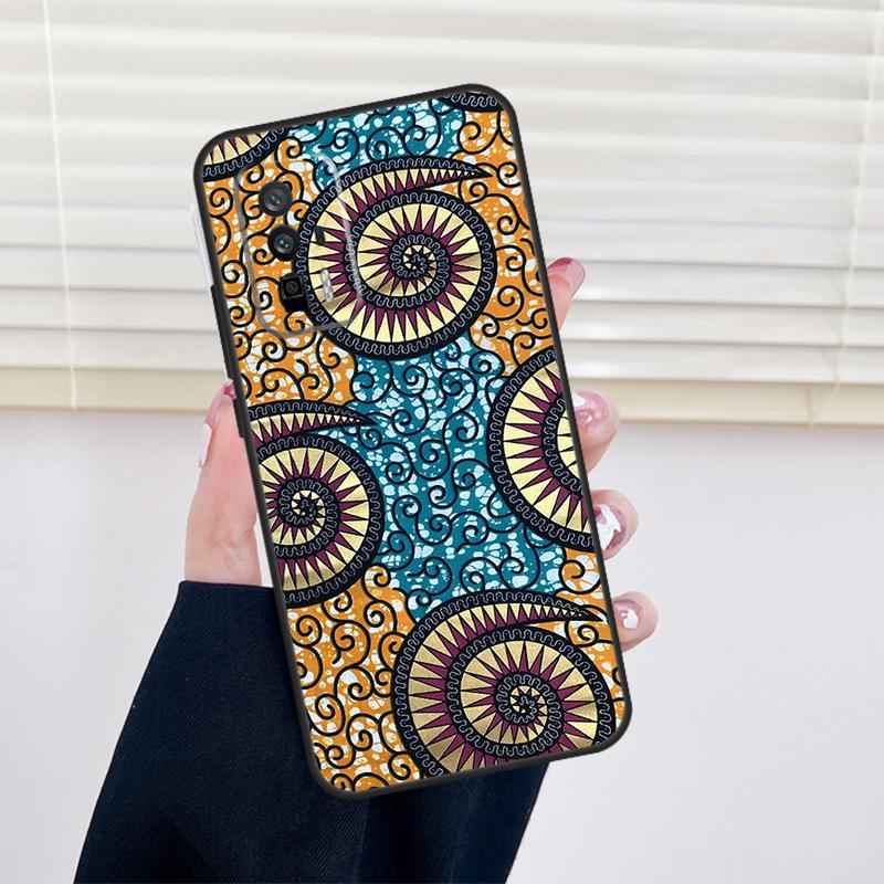 African Fabric Cover For Xiaomi 13 14 15 Ultra 11T 12T 13T 14T Pro POCO X7 Pro X3 X5 X6 M6 F5 F6 Pro Case