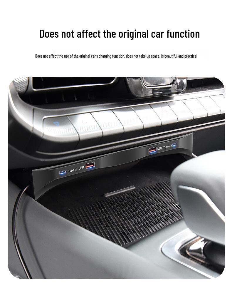 Пекинский BJ40 Док-станция для зарядки USB центральной консоли с функцией умной быстрой зарядки