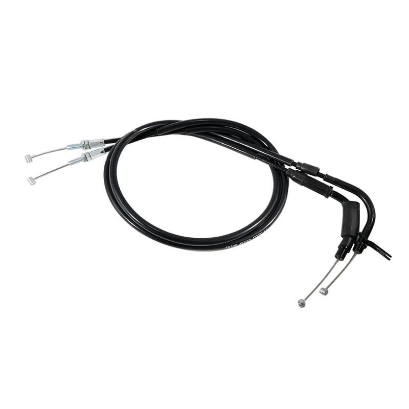 Motorcycle Push&Pull Throttle Cable Line Wires Parts For Suzuki GW250 Inazuma 2014-2017 OEM:58300-48HA0 58300-48HE0 58300-48HB0