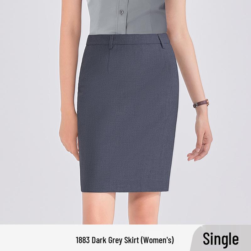 Негладящиеся серые брюки для костюма классического кроя Slim Straight Leg для мужчин и женщин – Идеальная официальная рабочая одежда для поездок на работу