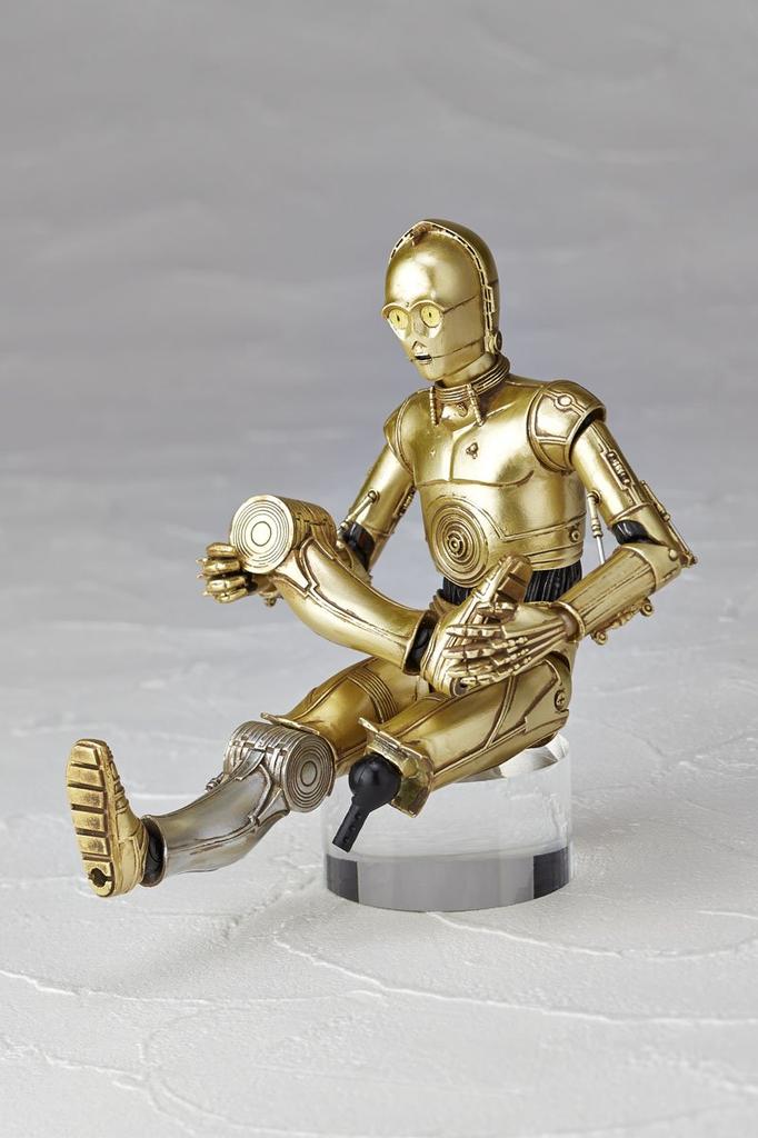 Figure Complex Star Wars Revoltech 155mm Painted Movable Figure C-3PO C-3PO Approx. ABS&PVC