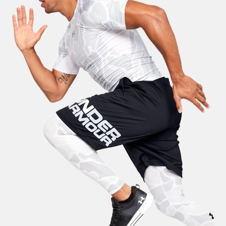 Under Armour Свободные шорты Мужские Низ Черный 1351653-001