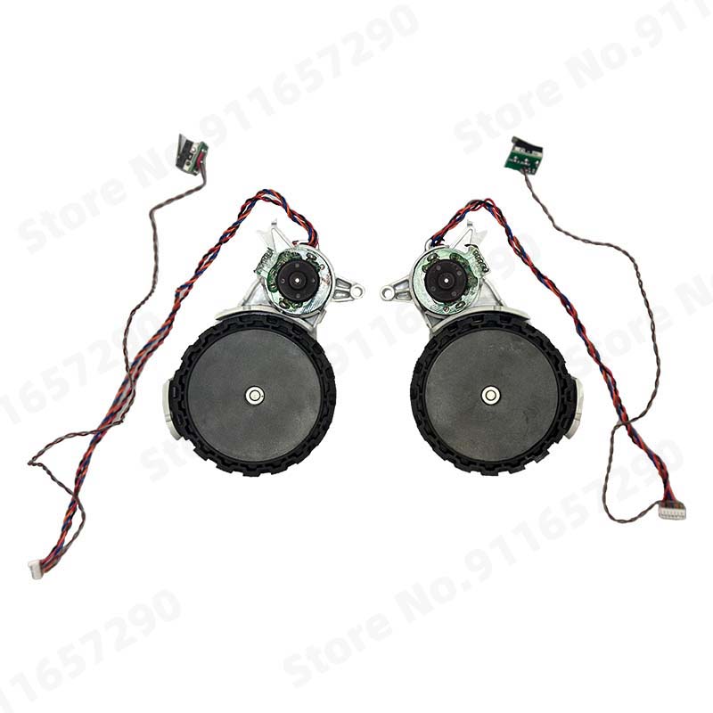 Left and Right Wheels Parts For Xiaomi Self Cleaning Vacuum Mop Pro STYTJ06ZHM Dreame Bot W10 W10 Pro Wheel Accessories