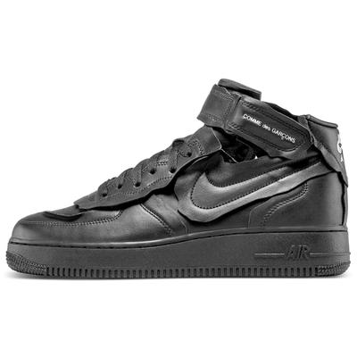 Кроссовки Air Force 1 Mid Comme Des Garcons Черные DC3601-001