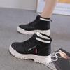Trendy Casual Women's Shoes 2024 Autumn Winter Thick Soled High Top Street Photography Sports Comfortable Board Shoes Sneakers