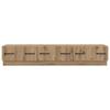 TV Cabinet in Artisan Oak Finish 147 x 34.5 x 27 cm Particleboard