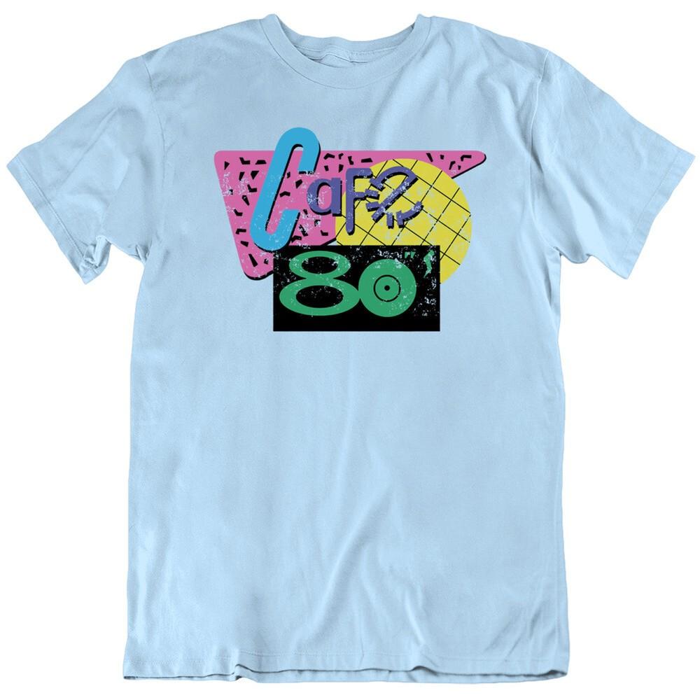 Back to the Future 2 Cafe 80's Distressed Movie Fan T Shirt Unisex T-Shirt