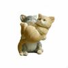 Смоляная фигурка кошки, тонкая работа, японский дизайн, фигурка, деликатная текстура, очаровательный котенок