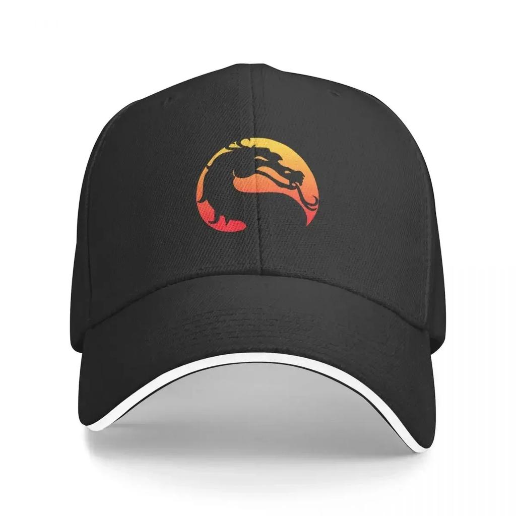 MortalKombatLogo Baseball Cap Adult Fashion Sun Caps Hat Adjustable Polyester Fishing Hat Summer Caps
