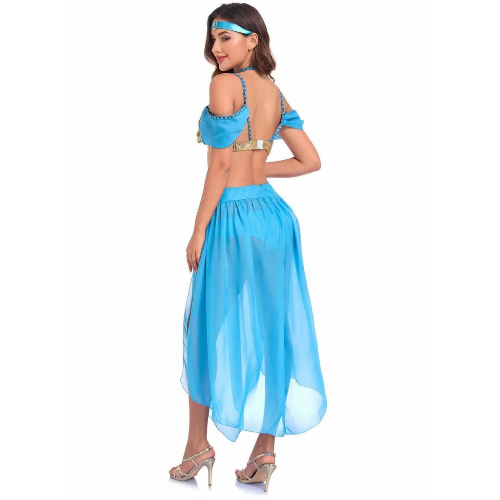 M-XL Halloween search banner Princess Jasmine exotic female cosplay Halloween stage costume