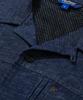 PENFIELD Washed Slub Denim Open Collar Short Sleeve Shirt Indigo_Fs2Wr02U
